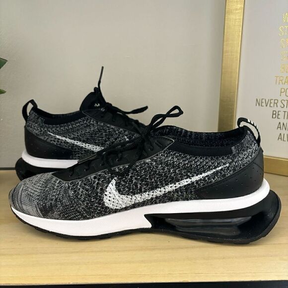 Nike Air Max Flyknit Racer running shoes sneakers Oreo women’s 8.5 new - Picture 10 of 13